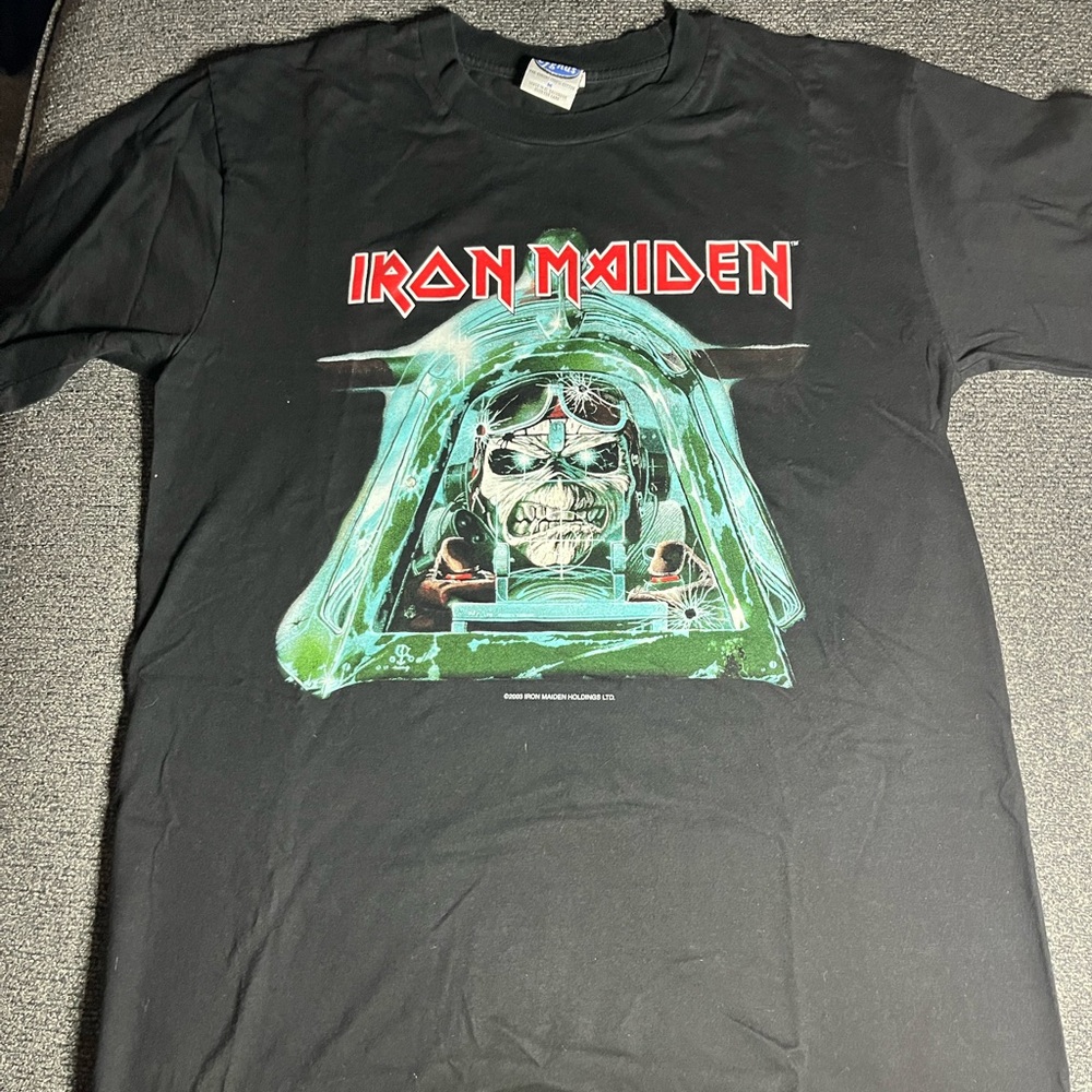 Iron Maiden Heads Of Eddy T-Shirt 2003 Black Metal Size M